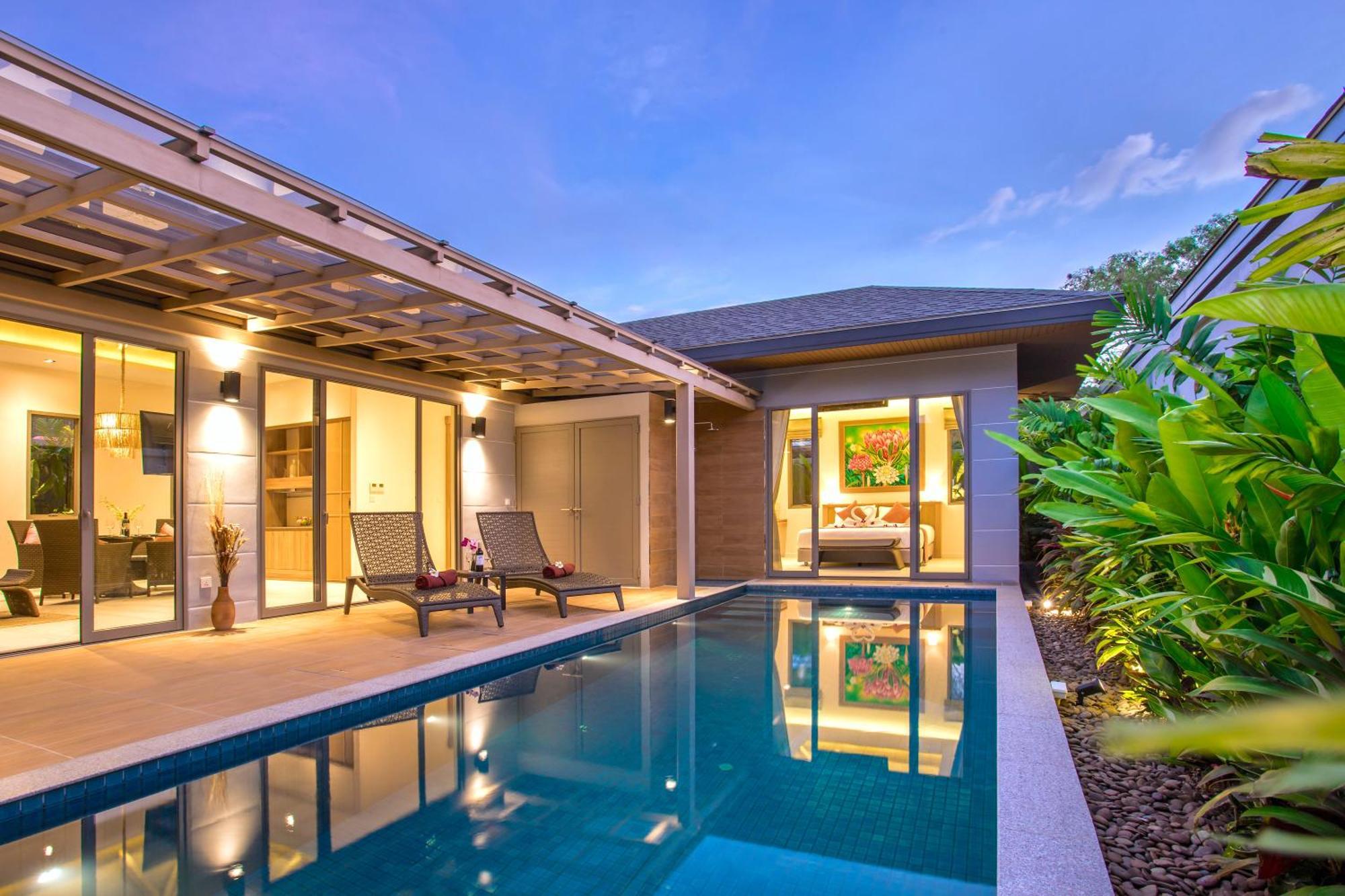 Resort Boutique 2Br Villa Dalaa 4, Private Pool, Full Service, 5 Min Drive Kamala Beach Exterior foto